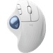 Logitech ERGO M575S Souris Trackball Sans Fil Blanc