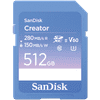 SANDISK SDXC Creator 512GB 150MB/s