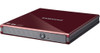 Samsung Externe Slimline DVD-brander Rood
