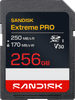 SANDISK Extreme PRO SDXC 256GB 250MB/s