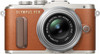 Olympus Pen E-PL8 Brun + 14-42 mm IIR Argent