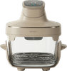 Seeger SGR1050SB Glass Air Fryer Beige