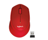 Logitech M330 Silent Wireless Mouse Red