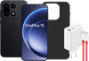 OnePlus 15 512 Go Noir 5G + Pack d'Accessoires de Base