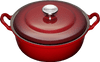 Le Creuset Faitout Cocotte 28 cm Rouge Cerise