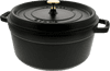 Staub Round Dutch Oven 26cm Black