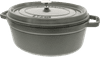 Staub Ovale Stoof-/Braadpan 31 cm Grafietgrijs