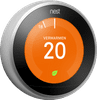 Google Nest Thermostat Silver