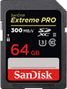 SanDisk Extreme Pro SDXC UHS-II Carte Mémoire 300 Mo/s 32 Go