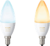 Philips Hue White Ambiance E14 Lot de 2