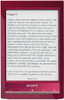Sony Reader Touch PRS-T1 Red