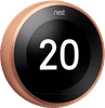 Google Nest Thermostat Cuivre