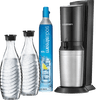 SodaStream Crystal Megapack Noir + 2 Carafes