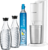 SodaStream Crystal Megapack White + 2 karaffen