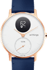 Withings Steel HR (36mm) Rose Gold Blue Leather