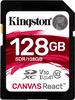 Kingston SDXC Canvas React 128GB 100 MB/s