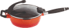 Berghoff Virgo hapjespan met deksel 24 cm oranje