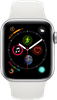 Apple Watch Series 4 40mm Silver Aluminum/White Sport Band