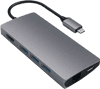 Satechi USB-C vers USB-A, Ethernet et HDMI Station d'Accueil Gris Sidéral
