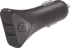 BlueBuilt Autolader zonder Kabel 2 Usb A Poorten 12W Zwart