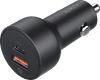 Aukey Car Charger Usb A + Usb C 4A Quick Charge + Power Delivery Black