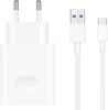 Huawei Charger with Cable 1m Usb C 18W Quick Charge White