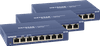 Netgear GS108 Commutateur réseau Gigabit 8 ports Lot de 3