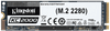Kingston KC2000 M.2 2280 NVMe SSD 500 Go