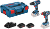 Bosch GSR 18V-60 C + GDX 18V-200 C Set combiné