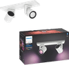 Philips Hue Argenta White & Color 2 Spots Blanc