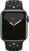 Apple Watch Nike Series 5 40 mm Aluminium Gris sidéral/Bracelet Sport Noir