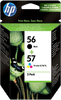 HP 56/57 Cartouche Noir + Pack combiné 3 couleurs (SA342AE)
