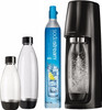 SodaStream Spirit Noir + 3 bouteilles