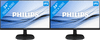 2x Philips 243V7QDAB