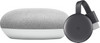 Google Nest Mini Wit + Google Chromecast 3
