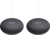 Google Nest Mini Grijs Duo Pack