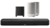 Denon Home Soundbar 550 + Denon Home subwoofer + Denon Home 200 Zilver (2x)