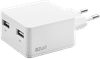 Azuri Chargeur avec 2 Ports USB 12 W Blanc