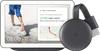 Google Nest Hub Charcoal + Google Chromecast 3