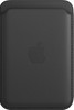 Apple Porte-cartes en Cuir pour iPhone avec MagSafe Noir