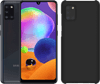 Samsung Galaxy A31 64GB Zwart + Samsung Galaxy A31 Premium Back Cover Zwart