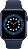 Apple Watch Series 6 4G 44mm Blauw Aluminium Blauwe Sportband