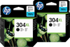 HP 304XL Cartouches Noir Lot de 2
