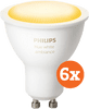 Philips Hue White Ambiance GU10 Bluetooth 6-Pack