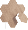 Nanoleaf Elements Wood Look Hexagons Starter Kit 13-Pack