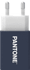 Pantone Oplader met Usb A Poort 10 Watt Blauw