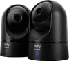 Eufy Indoor Cam 2K Pan & Tilt duo pack zwart