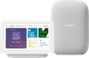 Google Nest Hub 2 Chalk + Nest Audio Chalk