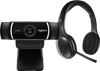 Logitech C922 Pro Stream Webcam + Logitech H800 Stereo Draad