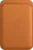 Apple Leather Card Wallet for iPhone with MagSafe Golden Brown